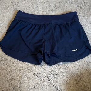 Nike Women's Deep Blue Athletic Shorts